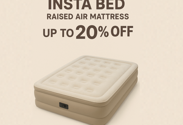 Insta Bed Raised Air Mattress​ Up to 20% Off