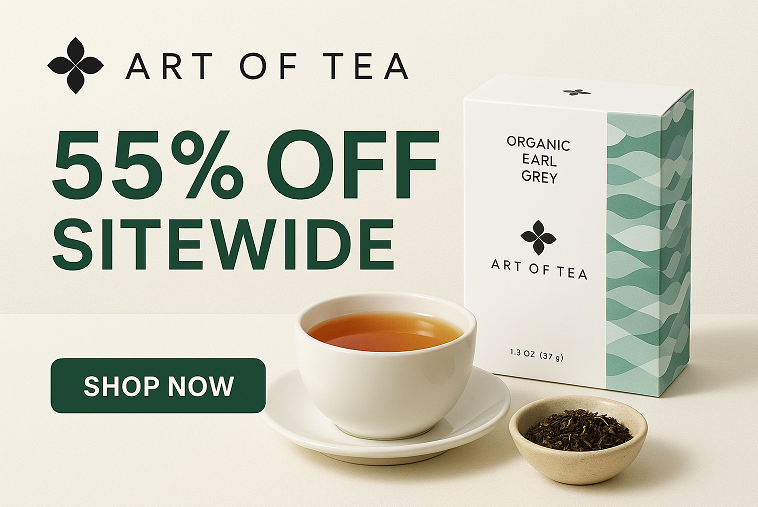 Art of Tea 55% Off Sitewide