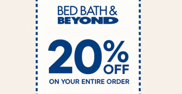 Bed Bath and Beyond Coupon 20% OFF