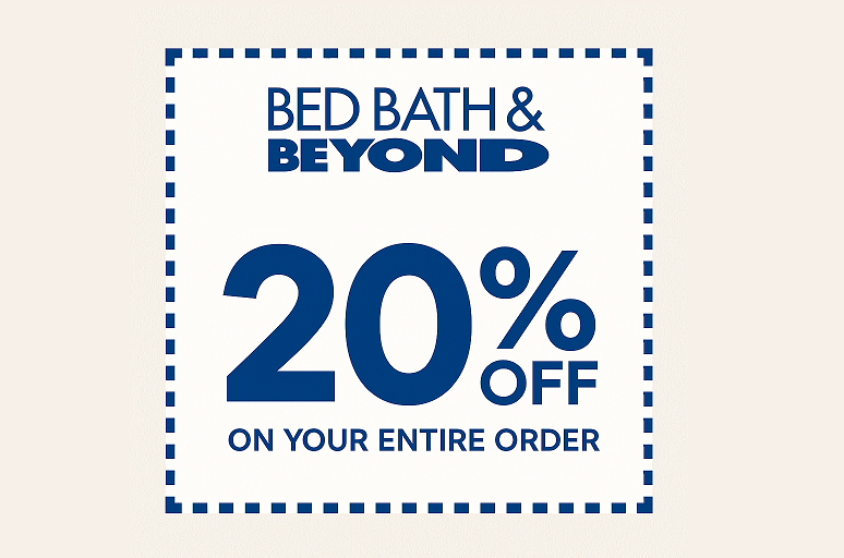 Bed Bath and Beyond Coupon 20% OFF