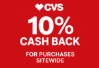 CVS Coupon 10% Cash Back