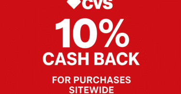 CVS Coupon 10% Cash Back
