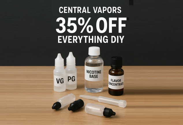Central Vapors 35% off