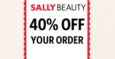 Sally Beauty Coupon 40% Off