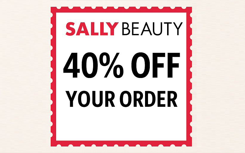 Sally Beauty Coupon 40% Off