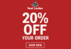 foot locker 20% off