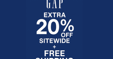 Gap Extra 20% Off Sitewide