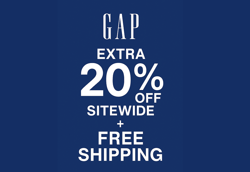 Gap Extra 20% Off Sitewide