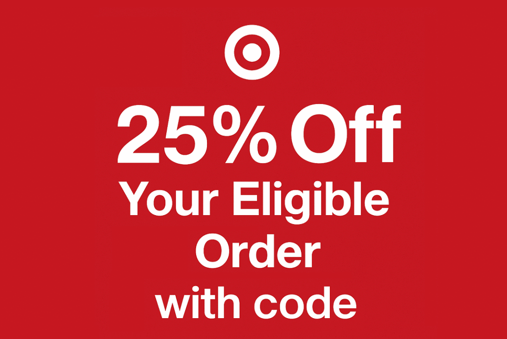 Target Coupon 25% Off