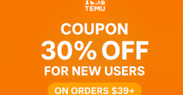 Temu Coupon 30% Off for New Users