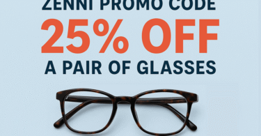 Zenni Promo Code 25% Off A Pair Of Glasses
