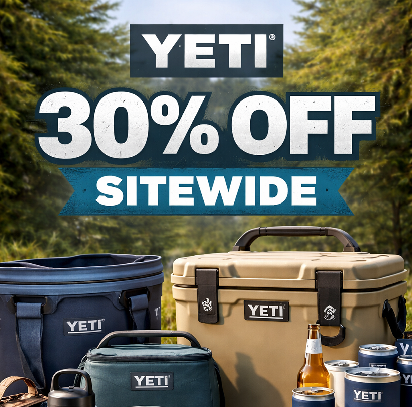 yeti 30% Off sitewide
