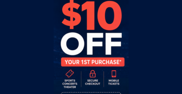 SeatGeek $10 Off 1st Purchase